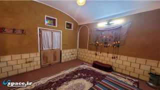 نمای داخل اتاق یاقوت اقامتگاه بوم گردی ترنج - کاشان - اصفهان